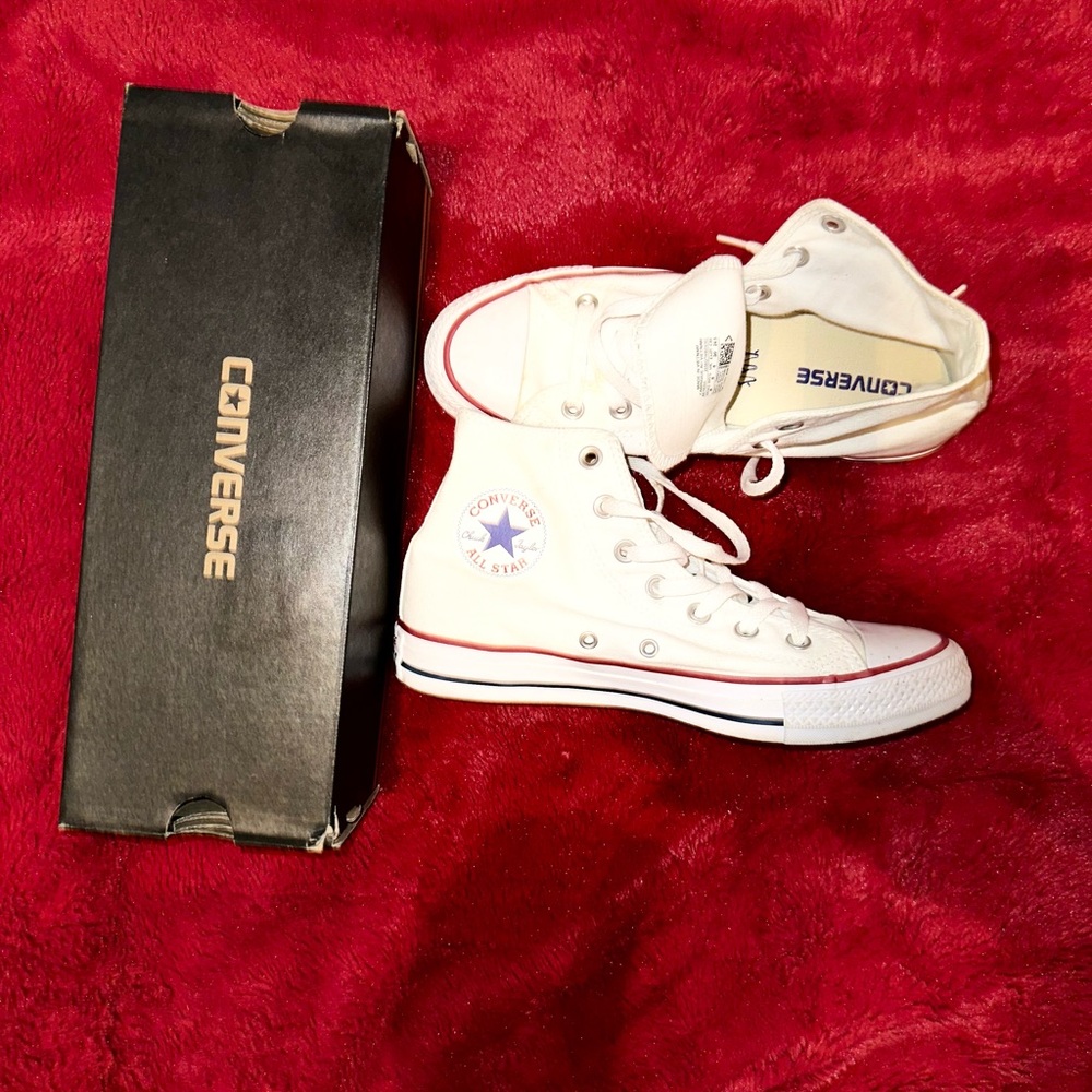 Classic White Converse